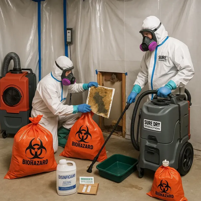 Contaminated Water Handling Protocols process in Latimer, MS